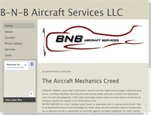 Tablet Screenshot of bnbaircraftservices.com